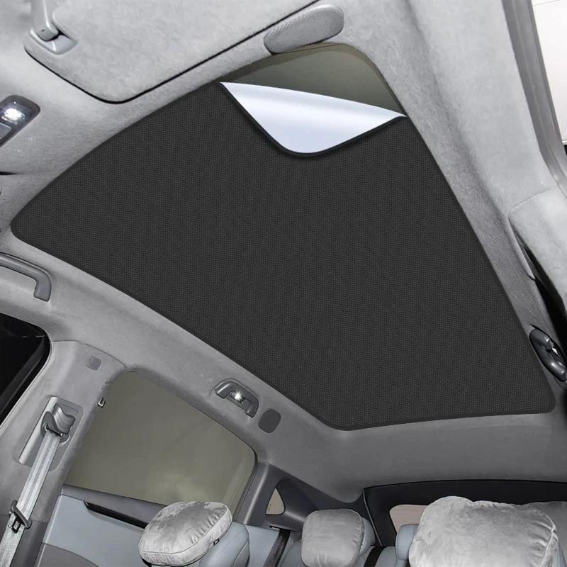 Car Suede Fabric Electrostatic Adsorption Sunroof Sunshade For XPENG G7 2025-Present Anti-UV Heat Insulation Skylight Accessory