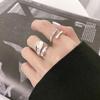Glossy Twisted Geometric Adjustable Women's Ring - New Style Cool Index Finger Accessory
