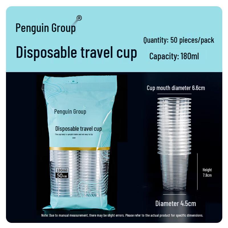 Penguin Group Disposable Plastic Cups