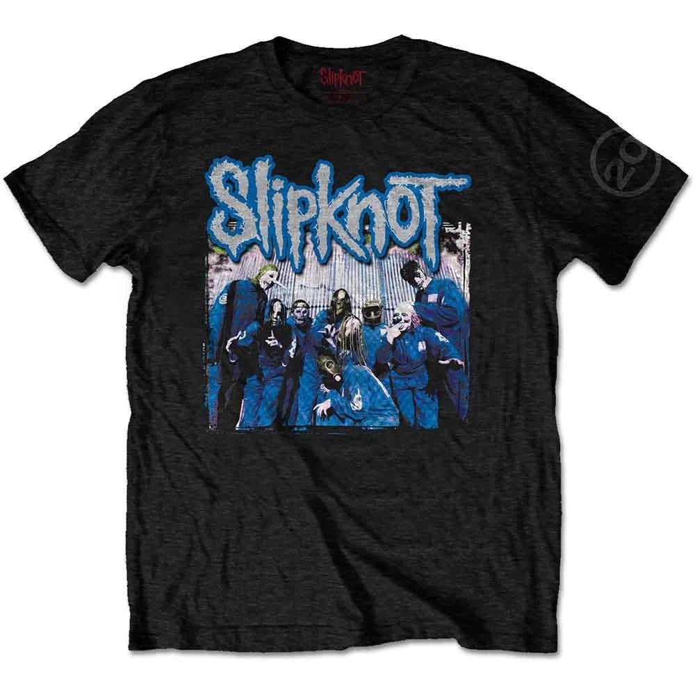 Slipknot T Shirt 20th Anniversary Tattered and Torn new Official Mens Black