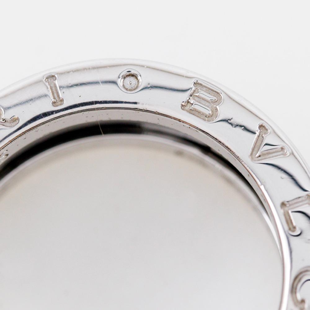 BVLGARI Save the children Ring Silver925/Black ceramic #4.3(US Size) 5.9g Women Used