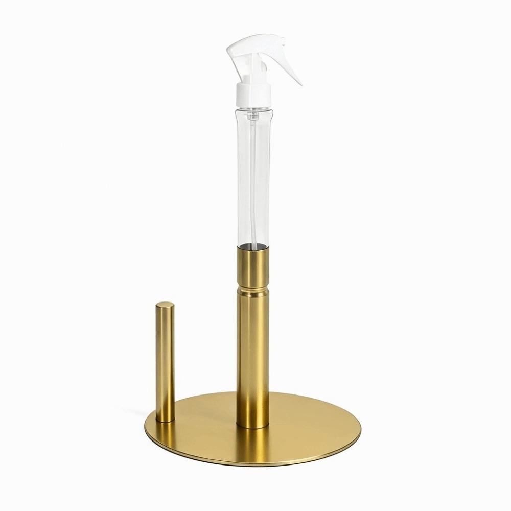 Countertop Design Paper Towel Holder with Spray Bottle Paper Towel Stand Holder  Apartment