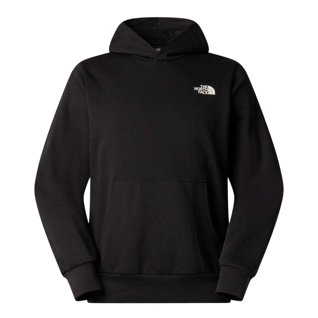 The North Face Mens Graphic Print Cotton Relaxed Fit Hoodie