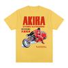 Men's & Women's New Vintage T‑Shirt with Akira 1989 Japanese Anime Movie Harajuku Casual Graphic Print Women And Men T-shirt