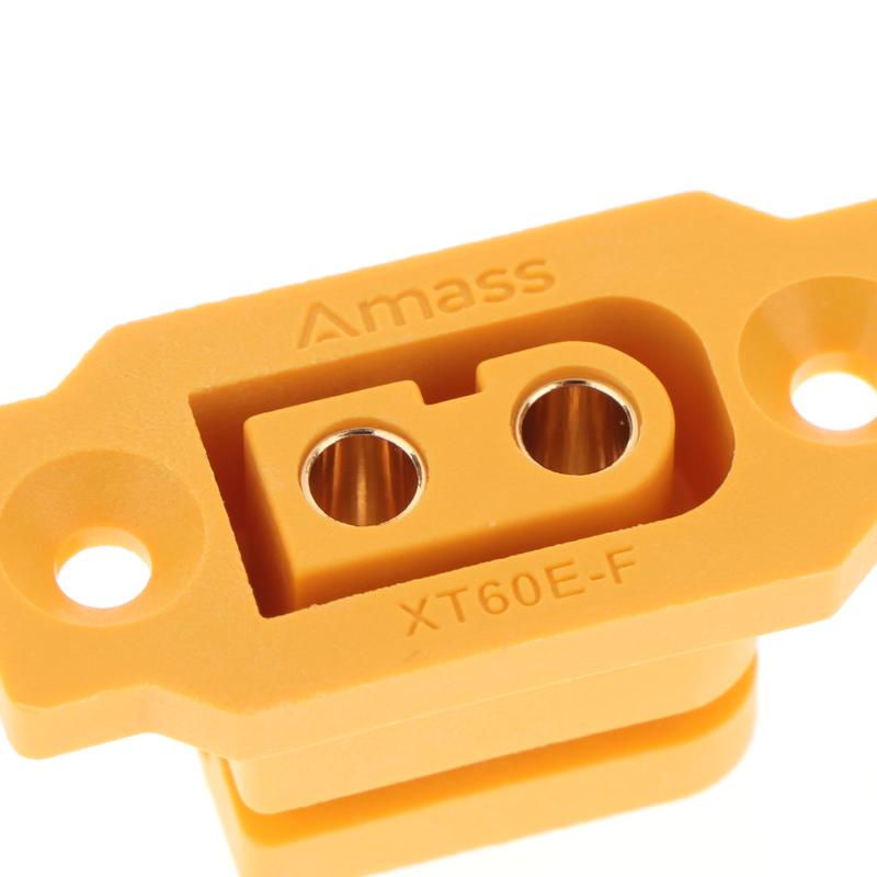 1 Set Black Yellow Female Plug With Cover Xt60E-F Connector Portable Wire Cable Plug For Rc Fpv Motor Esc Accessories