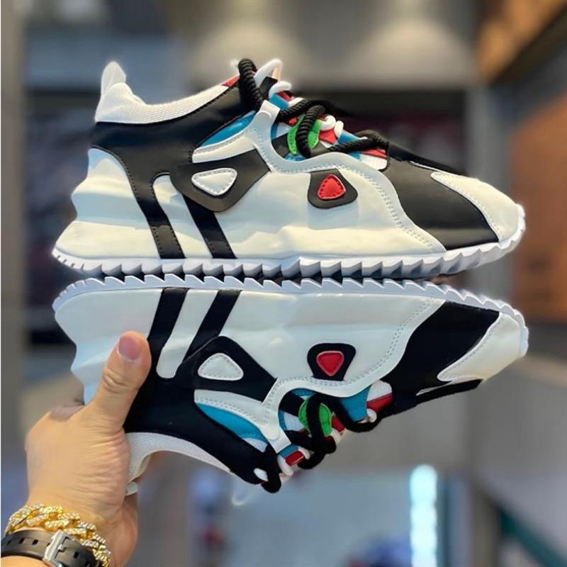 Platform Sneakers Men 2025New Luxury Designer Casual Shoes for Men Comfortable Height Increased Vulcanized Shoes Tenis Masculino