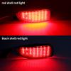 2Pcs LED Rear Bumper Reflector Light For Toyota Previa Estima Tarago 30 40 Series Rear Signal Fog Lamp