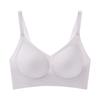Oudifen Cool Soft Support Women's Small Breasts Cool Without Trace Underwear Gather, Side Breasts Anti Sagging Steel Rim Bra Bra