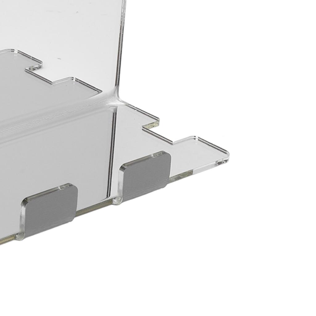 Bathroom Shower Mirror Fogless Acrylic Shower Makeup Shave Mirror with Stainless Steel Hook