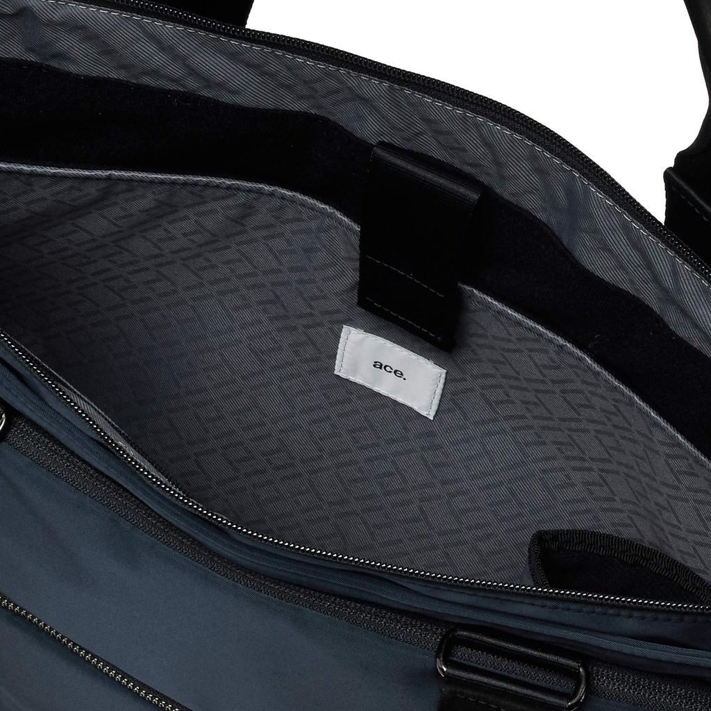 Ace Gene Zakelijke Tote, Slivelite, Lichtgewicht, 860g, Geschikt voor B4-formaten en 15-inch PC's, 62522, Marineblauw