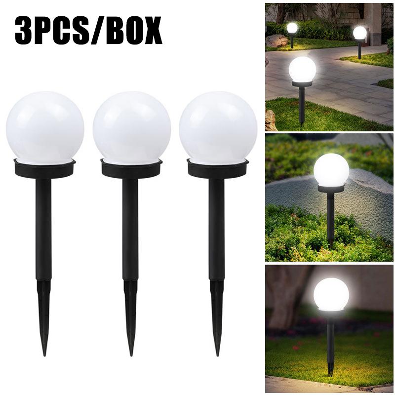 

6 шт. Солнечный свет уличный Солнечный садовый свет Солнечный свет для дорожки Ландшафтный свет Водонепроницаемый Солнечный газонный светильник для дома двора патио подъездной дорожки
