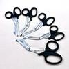 11.5cm Bent Tip Stainless Steel Bandage Scissors – Multi-Functional Gauze and Tape Cutting Tool.