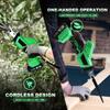 20V Cordless Electric Reciprocal Saw Industrial Grade DIY Tool for Metal Wood PVC & Plastic-EU Local Warehouse