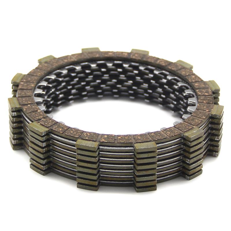Complete Clutch Disc Kit Friction & Steel Plates For Yamaha XJ600 XS500 FZ600 YX600 Radian Vintage 4H7‑16321‑02 371‑16325‑00