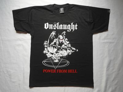 Onslaught Power From Hell Thrash Speed Metal Xentrix Slayer Sodom Unisex T-Shirt