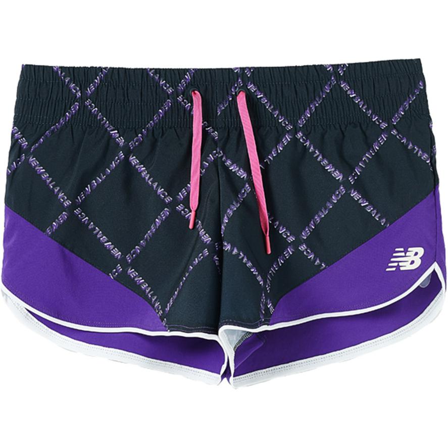 New Balance Running Shorts Women s Black WS11247-DV S