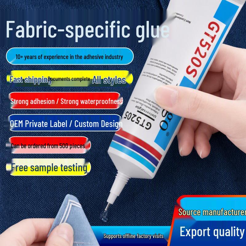 Waterproof Soft Fabric Glue for Clothing and Denim Repair