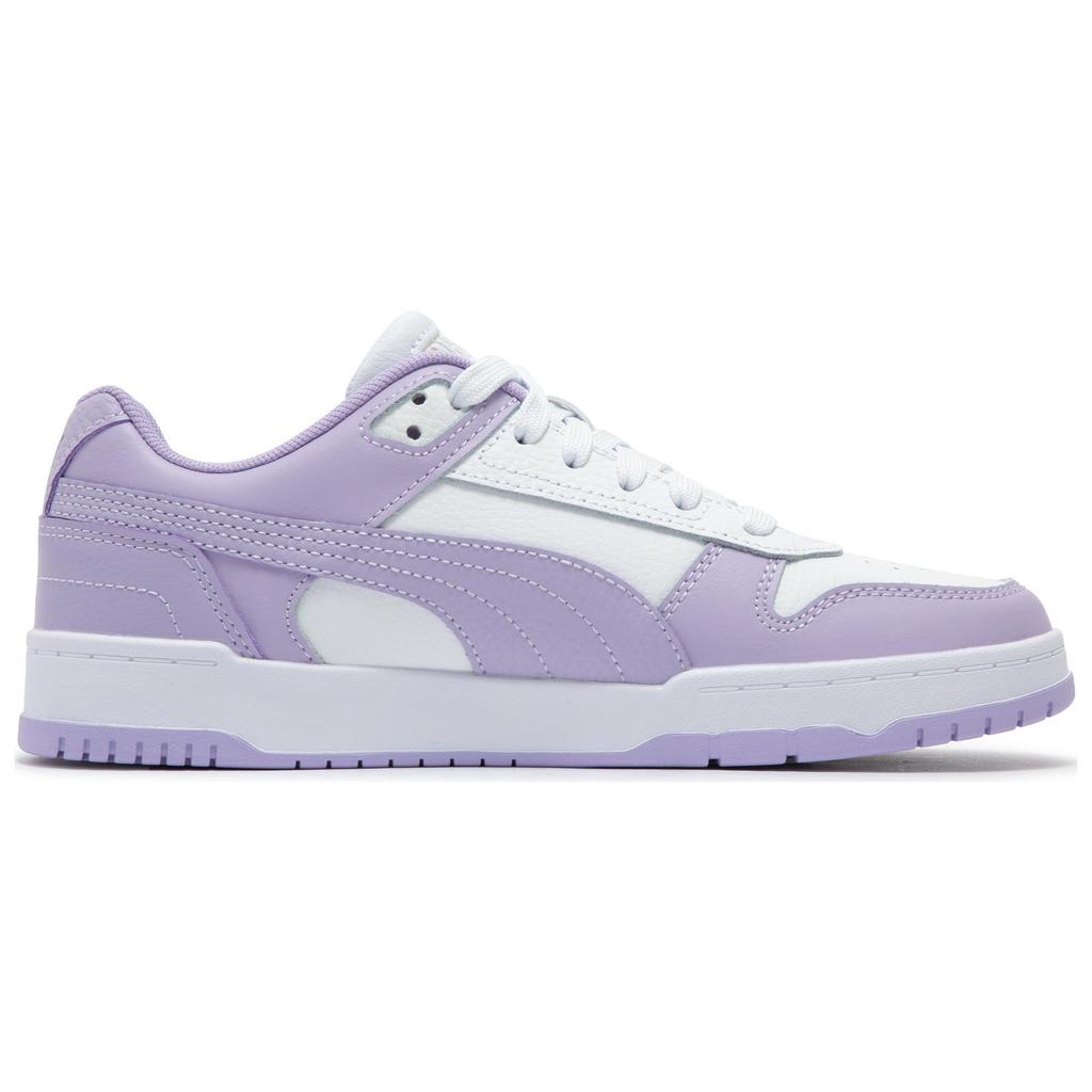 Puma Retro Comfortable Low-Top Sneakers Women Sneakers White Purple 386373-41