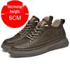 Men's Retro High-Top Sneakers | Thick-Soled, Casual, Invisible 6cm Height Boost, Autumn Trend