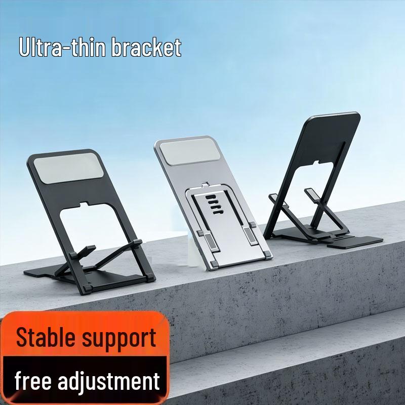 Adjustable Folding Phone & Tablet Stand for Dorms and Home Use