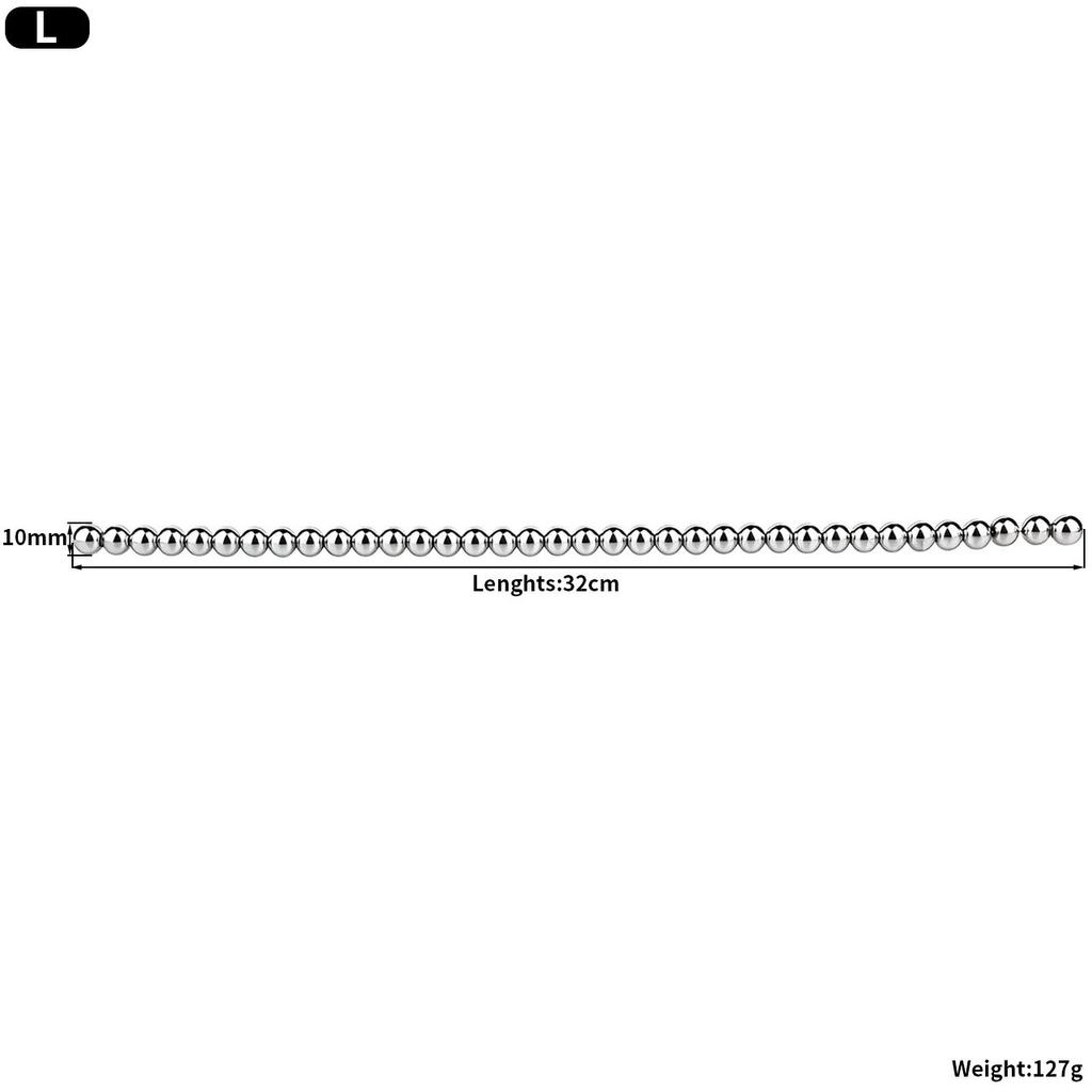 Metal Stainless Steel Ball Urethral Masturbator Prostate Bead Men's Penis Sex Toy Sounding Gay Urethral Stimulator