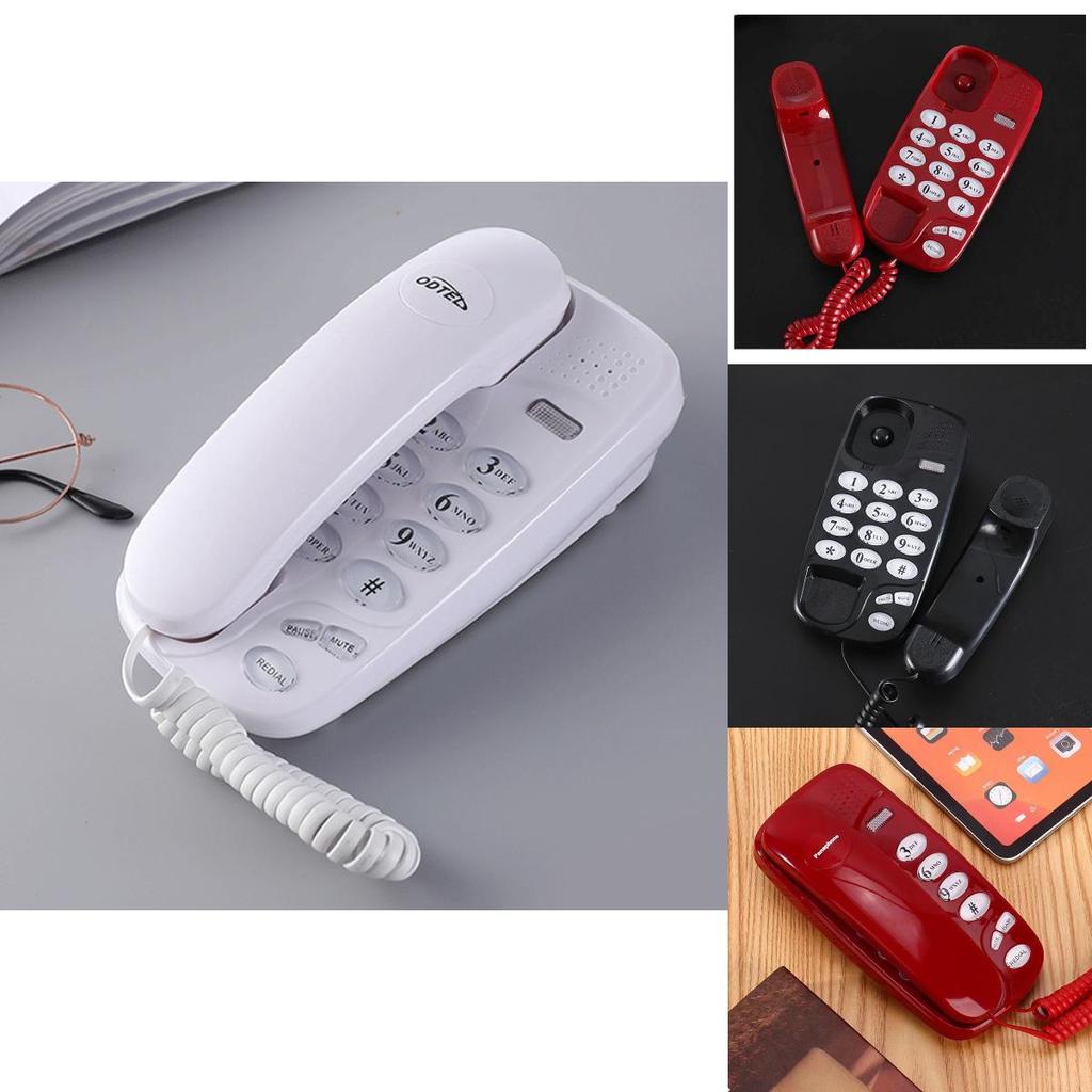 English Wall Mount Telephone With Basic Calling For Office Use