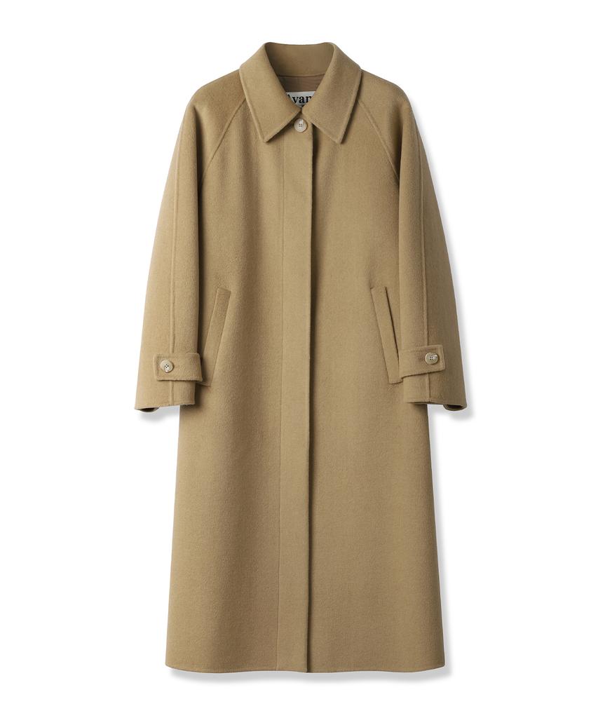 Avandress Hidden Handmade Wool Coat Oatmeal