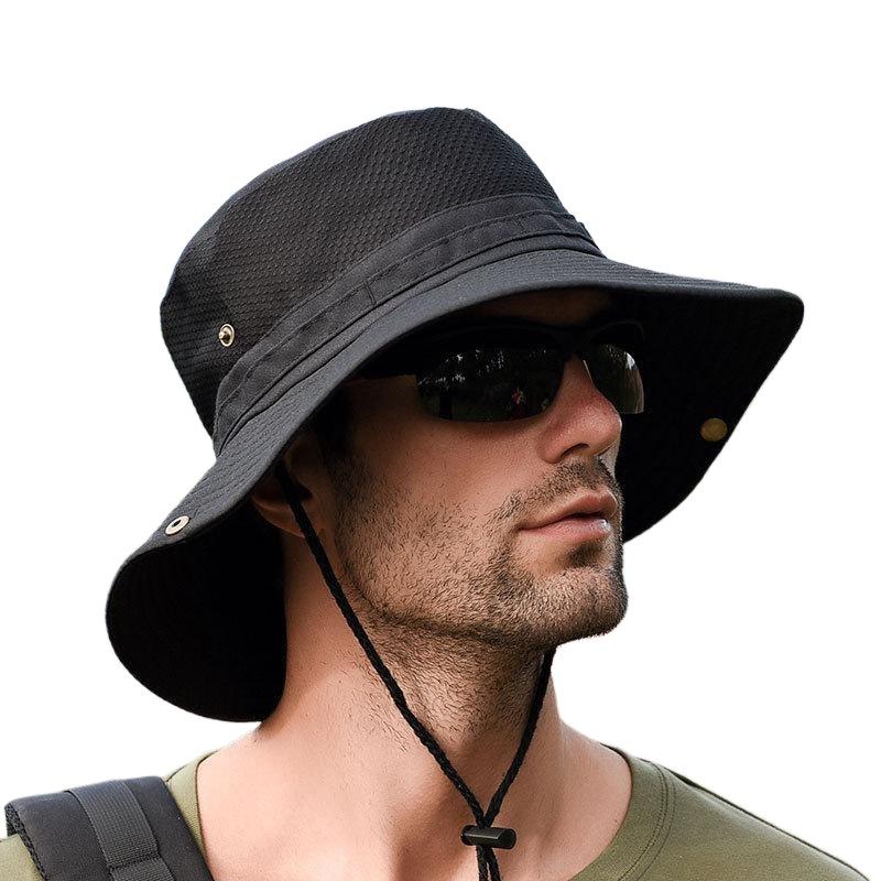 Outdoor fishing hat men's summer sunshade sun hat summer bucket hat men's Benny hat