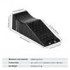 Low Profile Car Service Ramps, 10 Ton 5.5" Lift Heavy Duty Plastic Tire Ramp for Garage Vehicle Repair and Safe Lifting