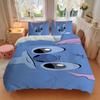 Alien Water Printed 3pcs Bedding Set Soft Microfiber 1 Duvet Cover And 2 Pillowcases Home Bedroom Decor Xmas Gift K1958