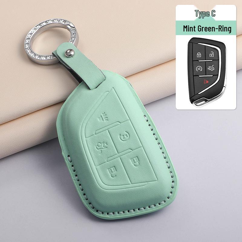 

Cadillac Key Cover for XT5, CT5, XT4, XTS, ATSL, CT6, XT6, CT4 - Female Model, Purple Appearance