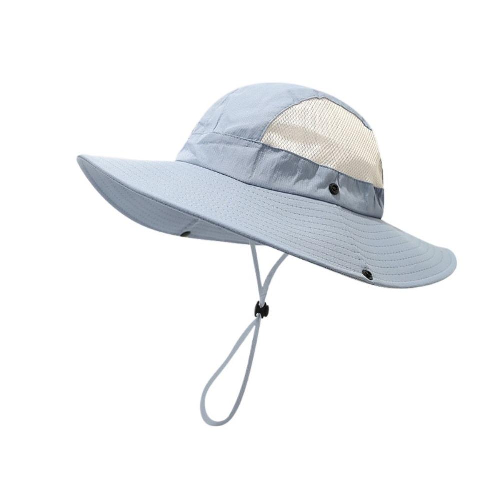 Quick-dry Men Fisherman's Hat Waterproof Hiking Cap Casual Folding Bucket Hat  Sports