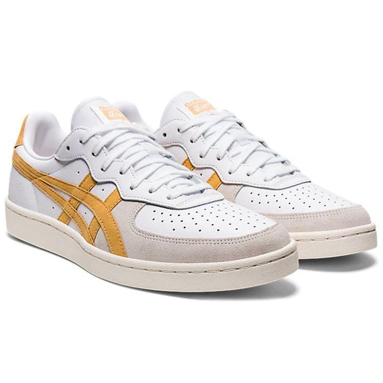 ONITSUKA TIGER Gsm Leder Rutschfest Langlebig Niedrige Sneaker Unisex Sneaker Gold 1183A353-106