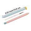Maydahui 8pcs Cute Flower Twist Gel Pens, 0.5mm Black Ink, Smooth Writing, Kawaii Stationery for Office, School, Gifts