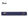 Work Travel Accessories Earphone Wrap Winder Wire Ties Tie Wraps Keeper Leather Cable Straps