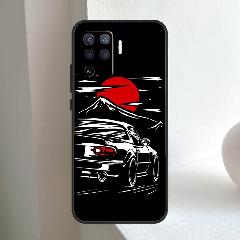 

Japan JDM Sports Cars Male Men For OPPO A6 A5 Pro A15 A17 A77 A16 A76 A96 A18 A38 A58 A78 A98 A54 A74 A94 A40 A60 A80 Case OPPO A74 4G