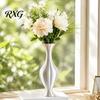 Decorative Vessels for Fresh Bouquets 3D Printed Artistic Vase, Modern Flower Minimalist Container, Stylish Planters Balcony Garden Floral Arrangement