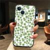IK39 Green Lucky Clover Shell Phone Case for Samsung Galaxy Note 10 20 S23 S24 S25 Ultra FE Plus Edge Lite A02S A35 A07 A17