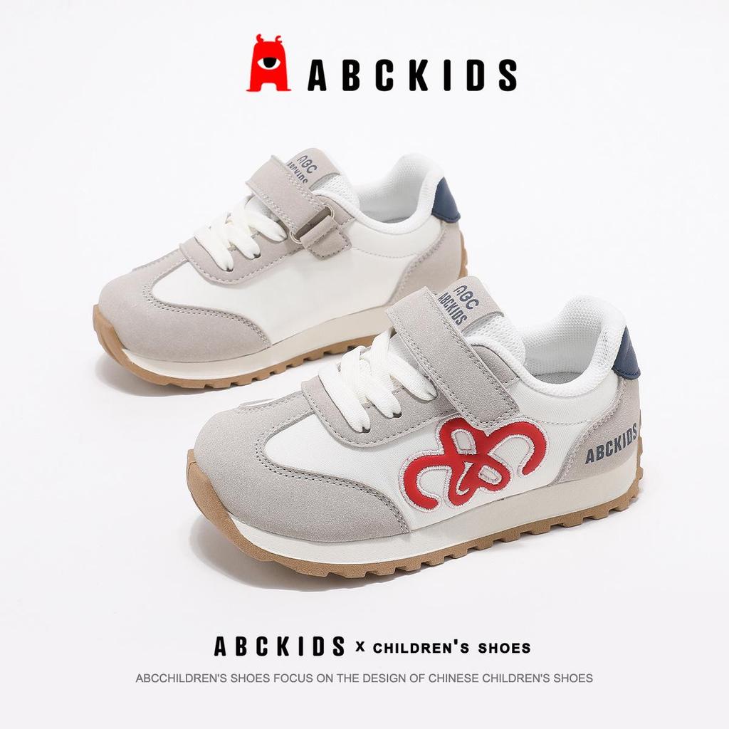 ABC Kids 2026 Spring Velcro Sports Shoes for Boys & Girls - Breathable, Soft Sole, Casual Sneakers
