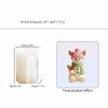 Flexible Chocolate Mold 3D Christmas Snowman Baking Mold Cute Candle Silicone Mold  DIY Making