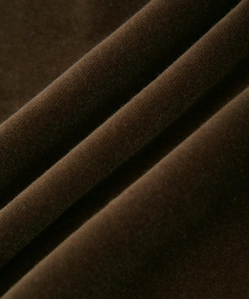 grailz Velvet Blouson Jacket [Brown]