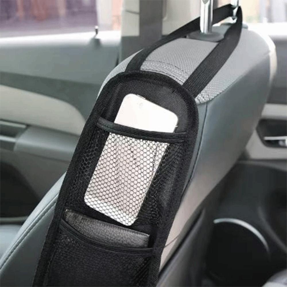 Lightweight Seat Side Storage Bag Oxford Cloth Car Seat Storage Bag  Passenger Seat