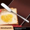 4Pcs Stainless Steel Butter Knife Cheese Spreader Multiuse Butter Shovel Bread Spreader Kitchen Tableware