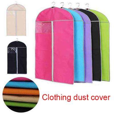 Coat Non Woven Fabric Dustproof Storage Suit Dust Cover Dress Clothes Bag Garment Protector