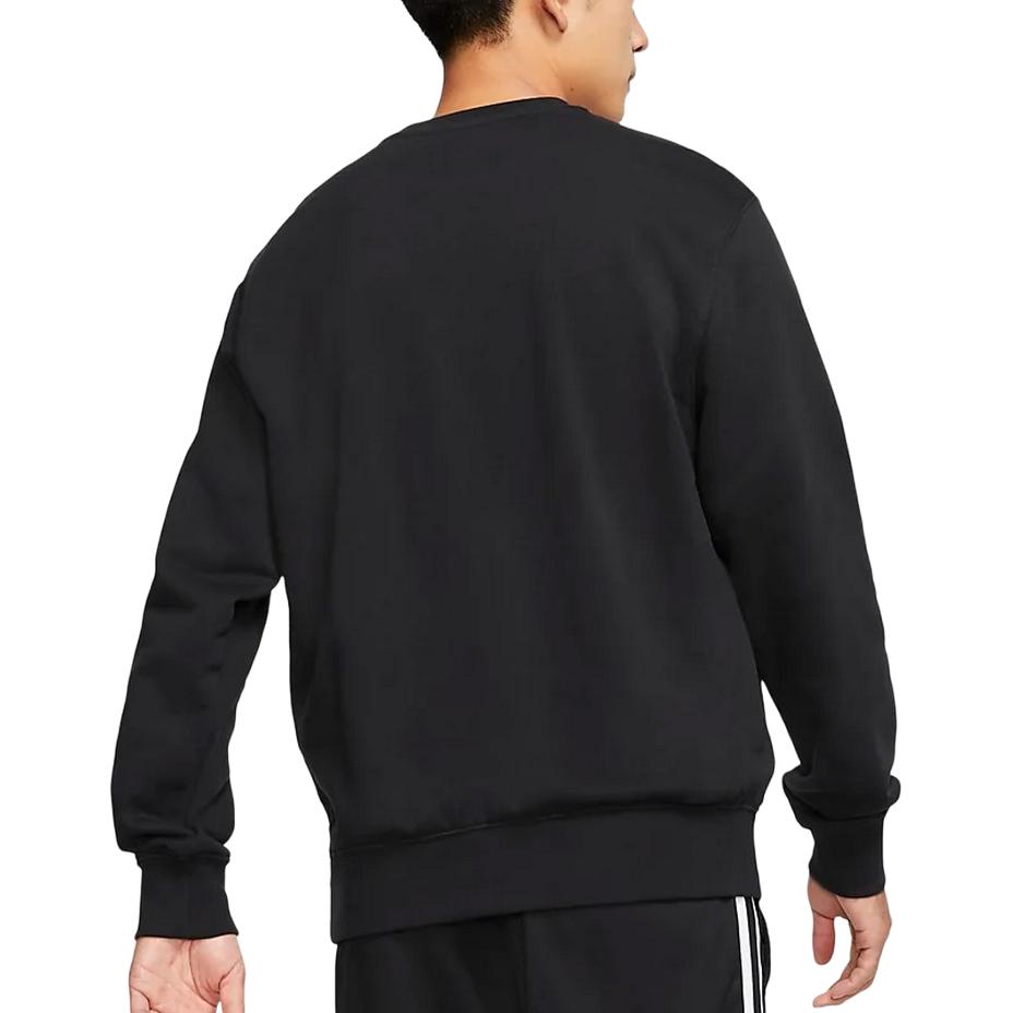 Nike Customizable Outdoor Breathable Urban Commuting Versatile Letter Logo Sweatshirt Unisex Sweatshirt Black BV2667-010(TEAM1061-G5)