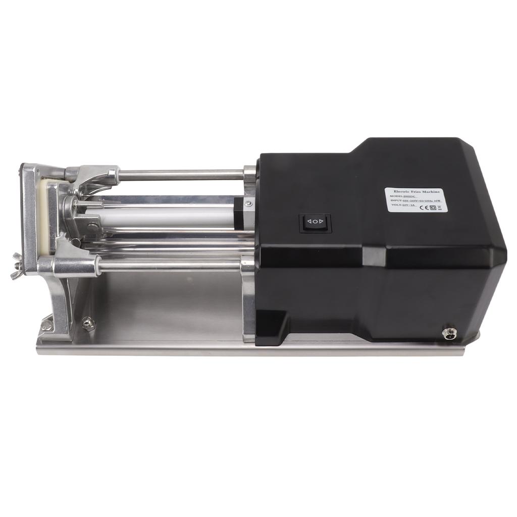 French Fry Cutter Heavy Duty Stainless Steel Electric Potato Chip Cutter for Commercial Household