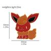 Anime Pokémon Emaille-Anstecker für Rucksäcke Niedliche Pikachu Gengar Glurak Broschen Metall Emaille Abzeichen Pins Pokemon Sammlung Geschenk