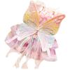 Pet Dog Butterfly Princess Dress Wedding Dress Dog Cat Cat Clothing Supplies Corgi Teddy