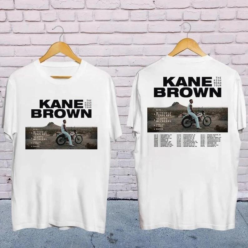 2025 Kane Brown The High Road Tour Shirt Kane Brown 2025 Concert Shirt S