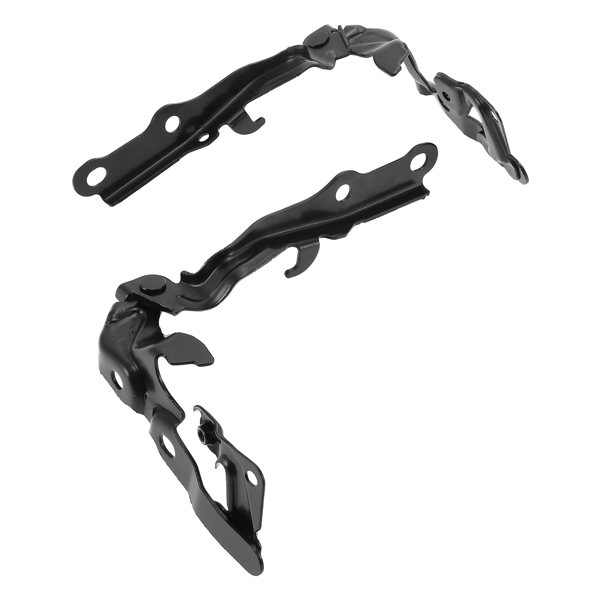 

HOPESPANNER 1 Pair of Front Driver and Passenger Side Hood Hinge Irons for Toyota Camry Numbers 2007-2011 (Part 5341033180/5342033180)